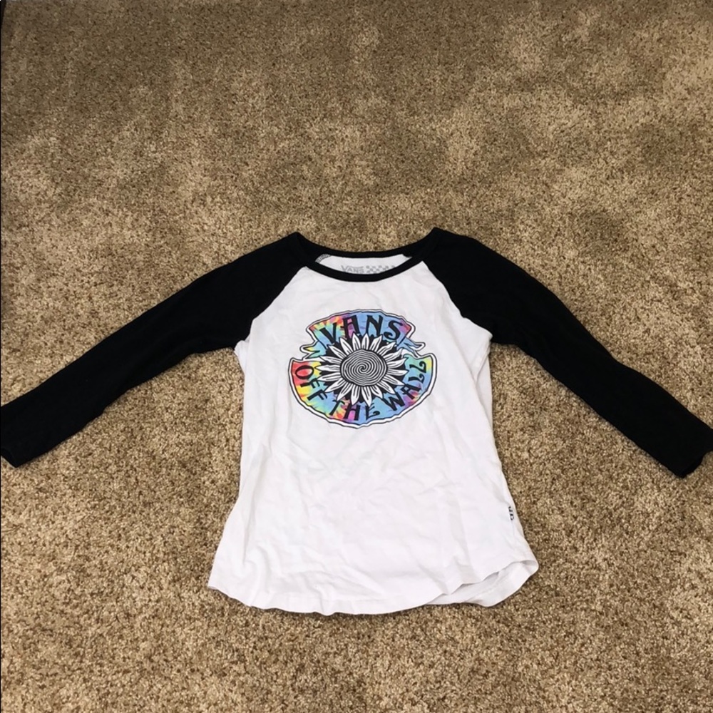 Vans quarter sleeve shirt
